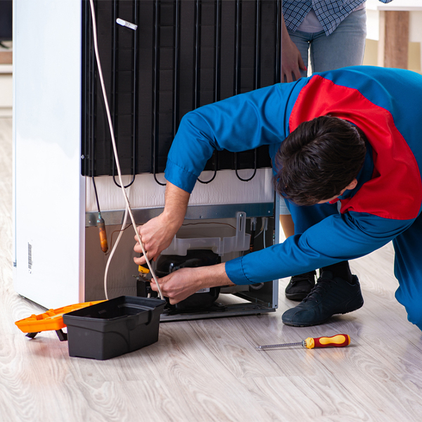 how much do you charge for refrigerator repair services in Trezevant